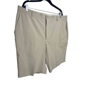 FootJoy Golf 9” Inseam Performance Khaki Stretch Waist Shorts‎ Sz 40 Men's